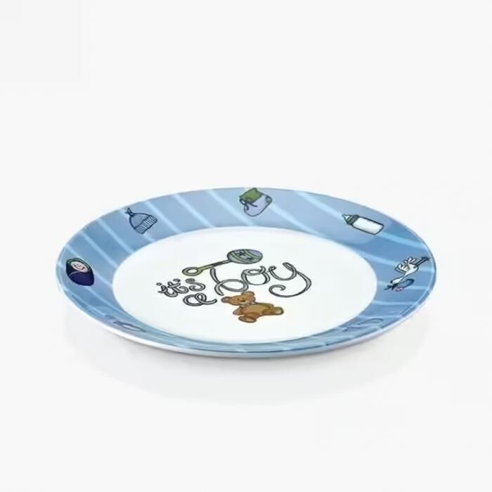 Külsan 3120BM.PW Thermoset Bebek Tabağı Mavi 20 cm