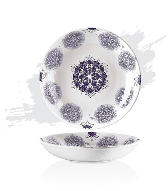 Külsan Tilda Çukur Tabak Larissa 23 cm