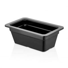 Külsan Thermoset Gastronom Küvet, GN 1/4 100, 26.5X16.2X10 cm Siyah