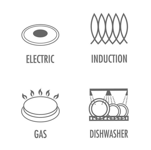 Kapp Çelik Tencere - Silindirik 36x36 cm - 36,6 Lt