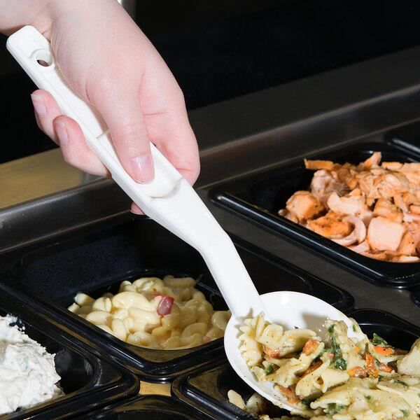 Cambro Polikarbon Açıkbüfe Servis Kaşığı Beyaz 28 cm