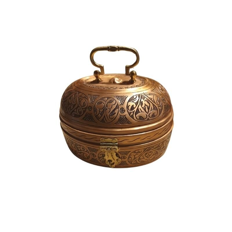 Kildanlık (Sabunluk) Oyma Nakışlı 25×12 cm H:15 cm