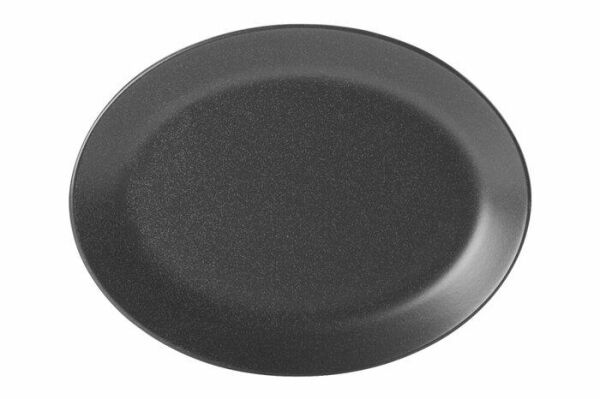 Porland Porselen Seasons Siyah Kayık Tabak 31cm