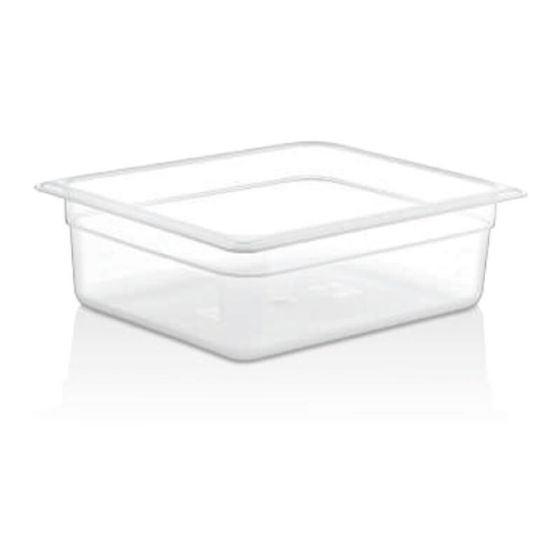 GastroPlast GN 1/2-100 mm Gastronom Küvet, Polipropilen - GNPP12100