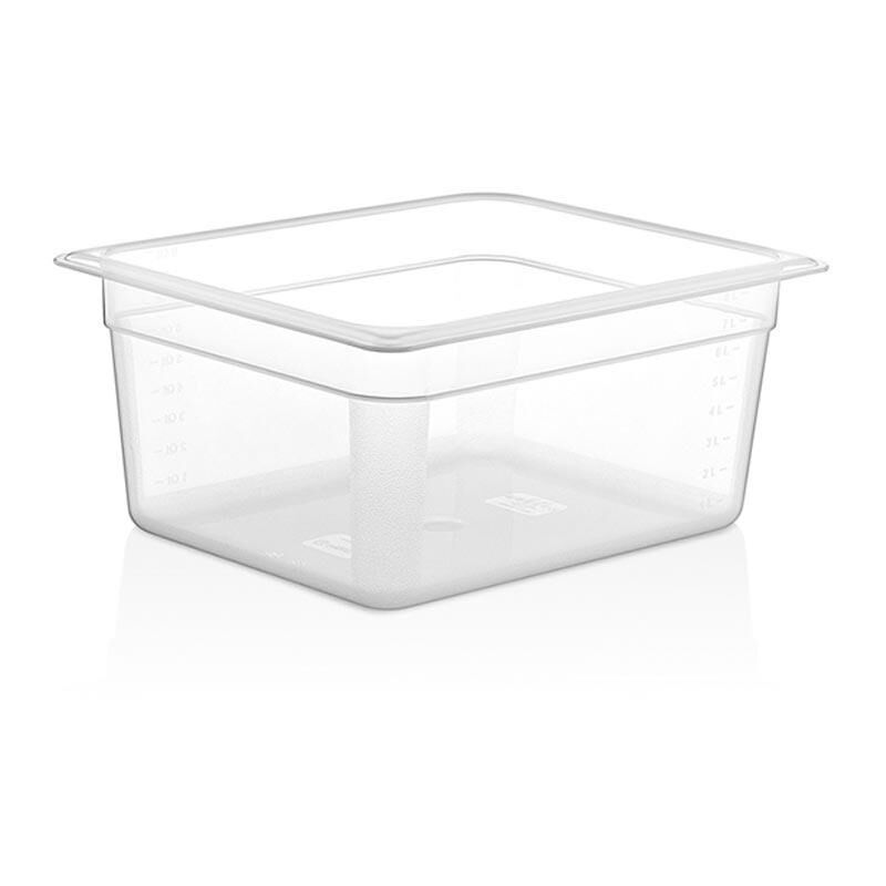 GastroPlast GN 1/2-150 mm Gastronom Küvet, Polipropilen - GNPP12150