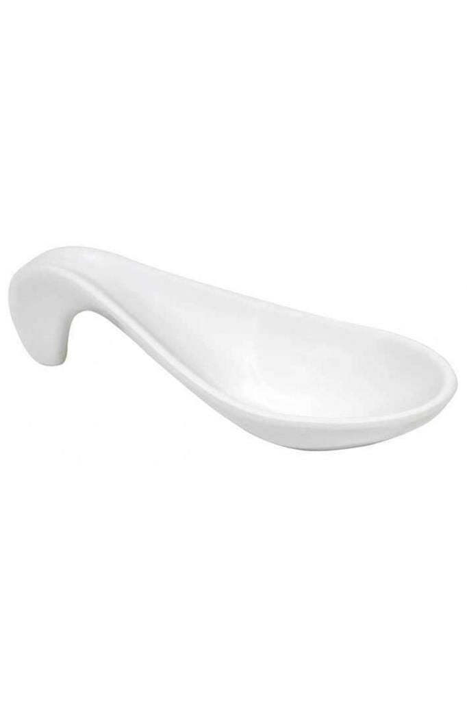 Globy Melamin Çin Çorba Kaşığı, Tadım Kaşığı 13x5 cm 12'li