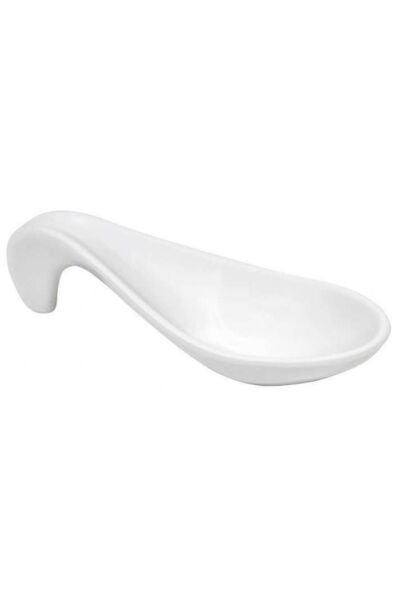 Globy Melamin Çin Çorba Kaşığı, Tadım Kaşığı 13x5 cm 12'li