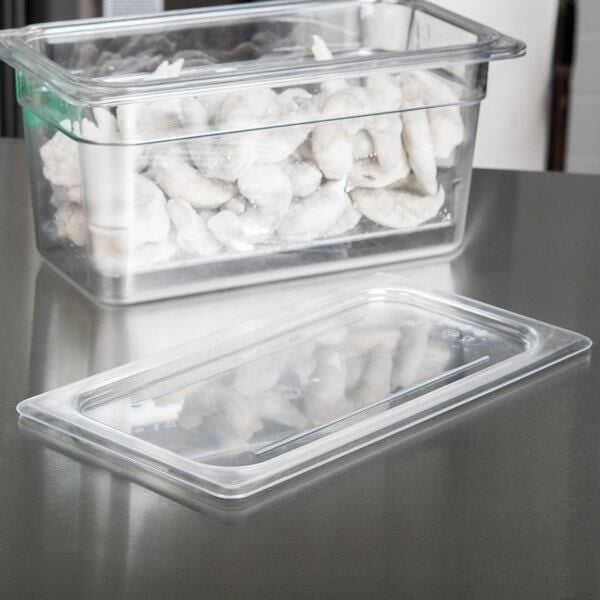 Cambro Polikarbon Gastronom Kapak Düz GN 1/3