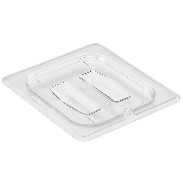 Cambro GN 1/6 Gastronom Kulplu Küvet Kapağı, Polikarbon Küvet Uyumlu - 60CWCH135