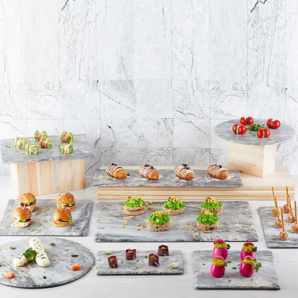 Külsan Royal Marble Yuvarlak Pano 30 cm