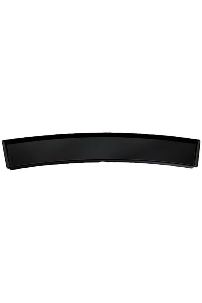 Globy Açık Büfe Melamin Yay Tabak Siyah 68x16x2 cm