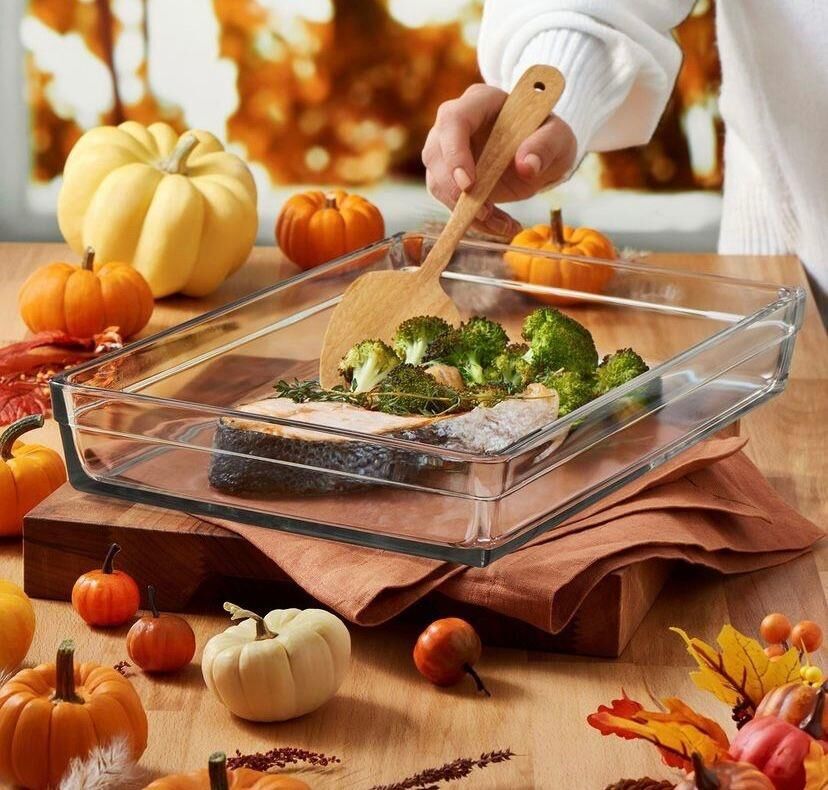 Paşabahçe 59334 Premium Borcam Dikdörtgen Tepsi 4350 cc