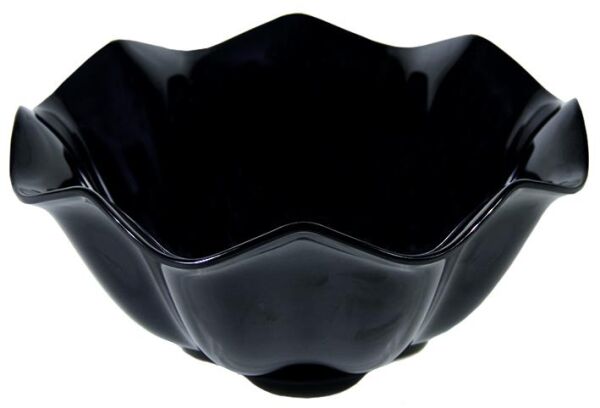 Globy Manolya Kase Melamin Siyah 28 cm