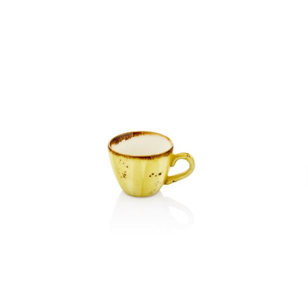 By Bone Porselen Harmony Sun Zest Kahve Fincan Takımı 6'lı