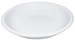 Globy Açık Büfe Melamin Derin Kase Yuvarlak Beyaz 36 cm