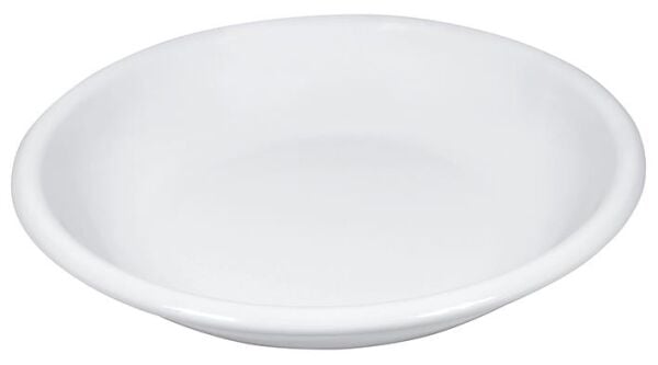 Globy Açık Büfe Melamin Derin Kase Yuvarlak Beyaz 36 cm