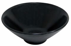 Globy Açık Büfe Yuvarlak Kase Siyah 23 cm