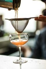 Biradlı Bar Süzgeçi 8 Cm Bakır