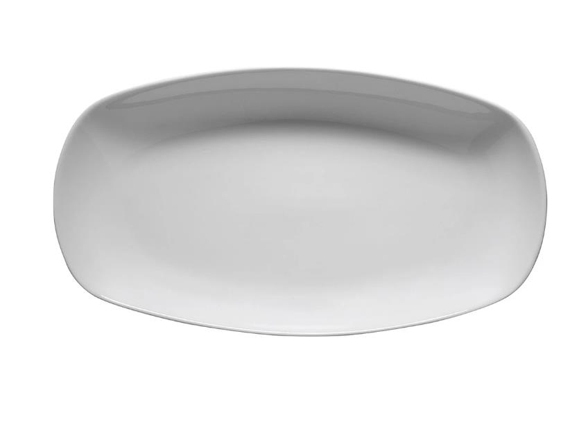 Kütahya Porselen Ent Otel Serisi  Kayık Tabak 15 cm 12 adet