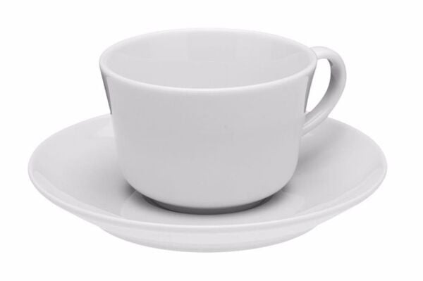 Porland Luna Beyaz Çay Fincan Tabağı 14cm 6 Adet