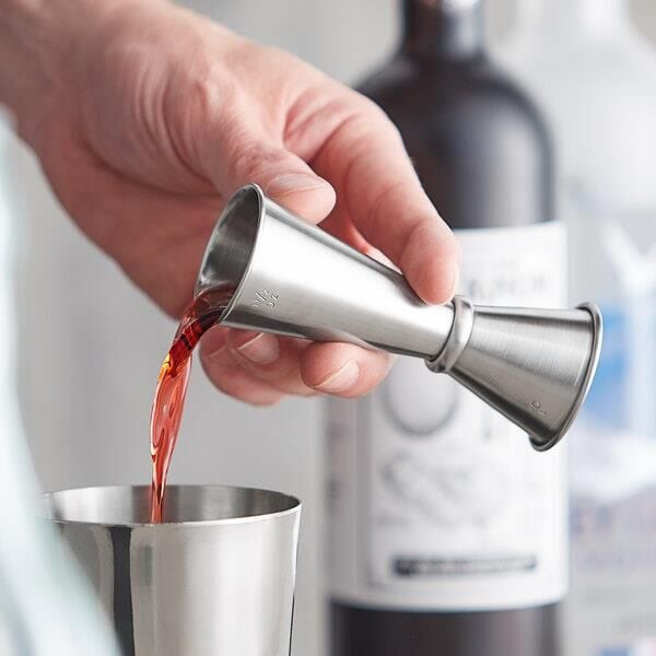 Biradlı BRD-EF98 Çelik Jigger, 3/6 cl