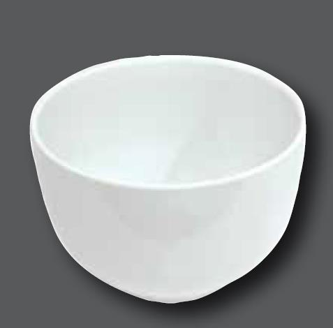 Globy Açık Büfe Melamin Derin Kase Beyaz 18 cm