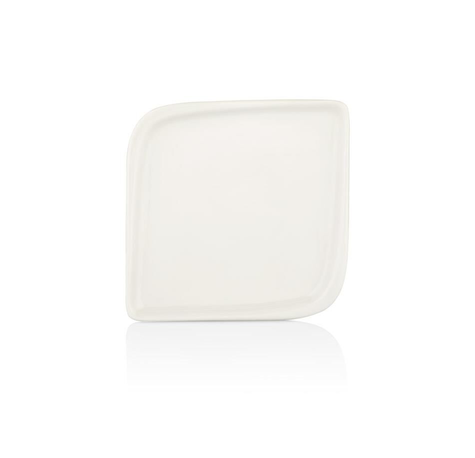 BY BONE White Arel Kare Tabak 38 cm (27.5 x 27.5) 6'lı