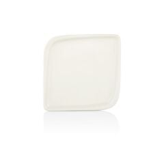 BY BONE White Arel Kare Tabak 38 cm (27.5 x 27.5) 6'lı