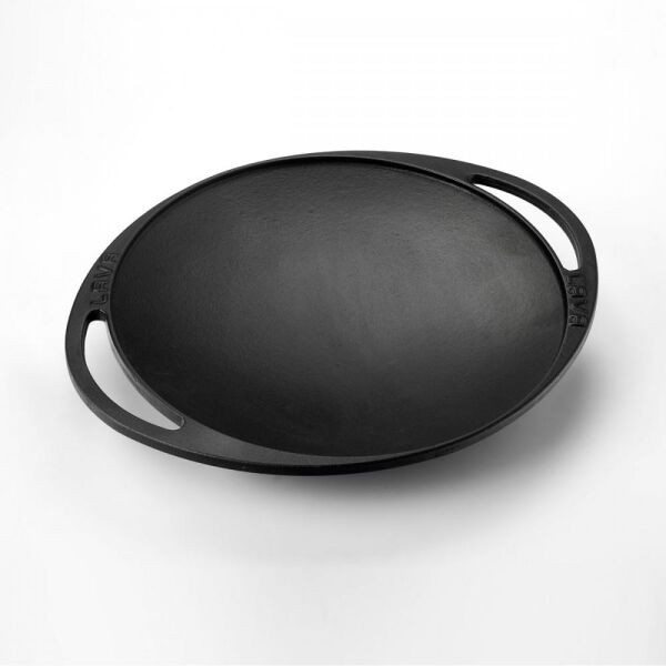 Lava Döküm Sac Kavurma Tavası, Metal Kulplu, Cam Kapaklı Çap(Ø) 28 cm