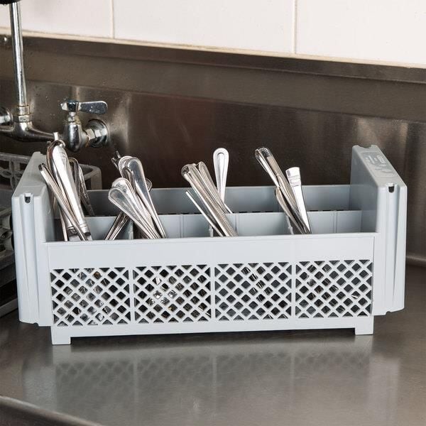 Cambro Camrack 8 Bölmeli Çatal Kaşık Bıçak  Basketi H:12 cm