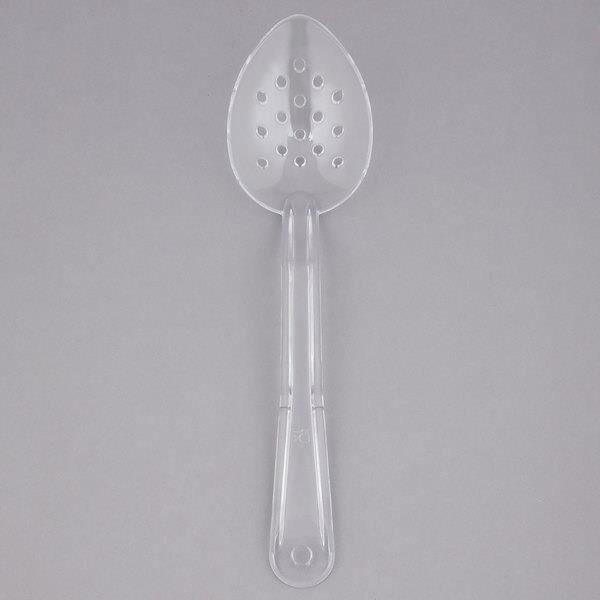 Globy Polikarbon Delikli Servis Kaşığı 30 cm, Şeffaf