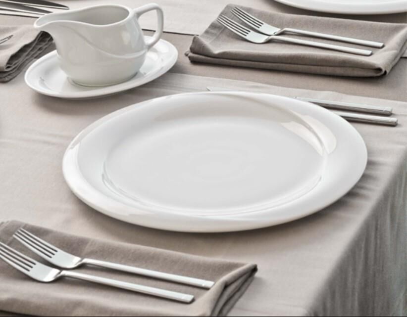 Güral Porselen X-tanbul Otel Düz Servis Tabağı 25 cm 12'li