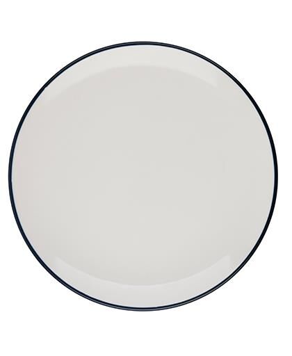 ID Fine Modest Navy Valle Çukur Tabak 30 cm 2000 cc 6'lı