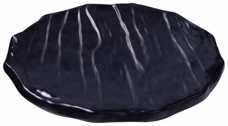 Globy Açık Büfe Dalgalı Granit Yuvarlak Tabak 29,5x3,5 cm