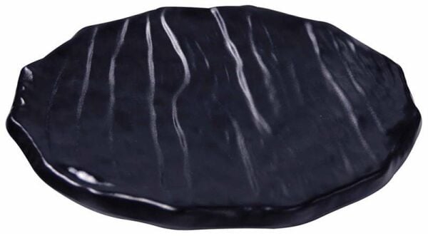 Globy Açık Büfe Dalgalı Granit Yuvarlak Tabak 29,5x3,5 cm