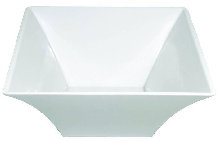 Globy Açık Büfe Beyaz Kare Kase 26x26x12 cm