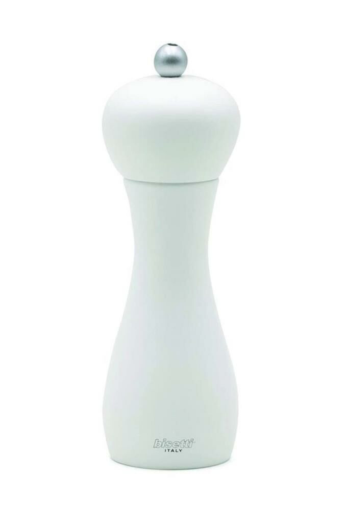 Bisetti Rimini Karabiber Değirmeni Mat Beyaz 18 cm