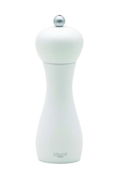 Bisetti Rimini Karabiber Değirmeni Mat Beyaz 18 cm