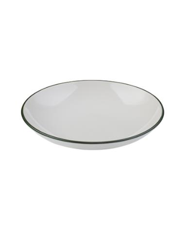 ID Fine Modest Green Valle Çukur Tabak 20 cm 550 cc 12'li