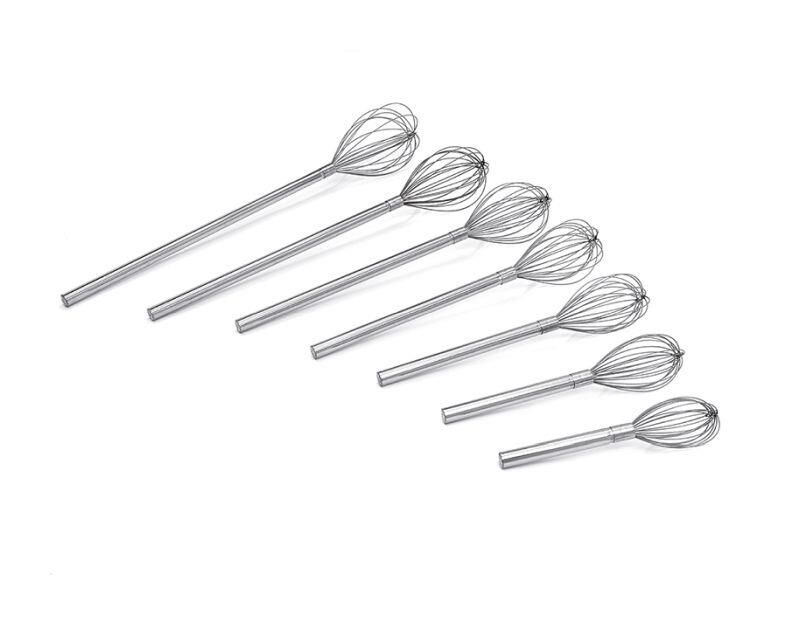 Boğaziçi Mutfak Çırpma Teli, Alüminyum Saplı, Krom, No:8 120 cm