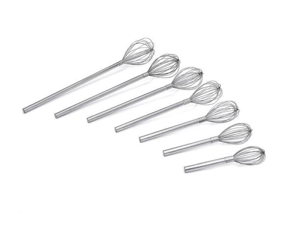 Boğaziçi Mutfak Çırpma Teli, Alüminyum Saplı, Krom, No:8 120 cm