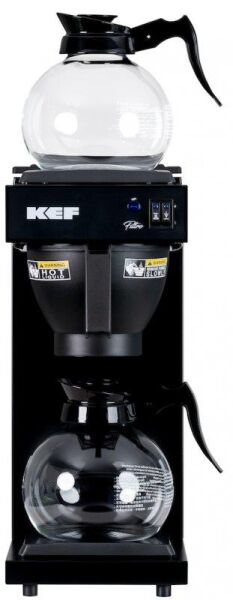 KEF Filtro FLT120-2 Filtre Kahve Makinesi Çift Cam Potlu 1,8 Lt