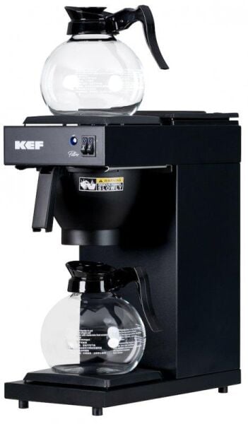 KEF Filtro FLT120-2 Filtre Kahve Makinesi Çift Cam Potlu 1,8 Lt