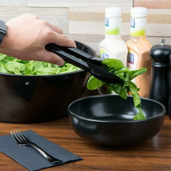 Cambro Lugano Polikarbon Spagetti Servis Maşa Siyah 23 cm