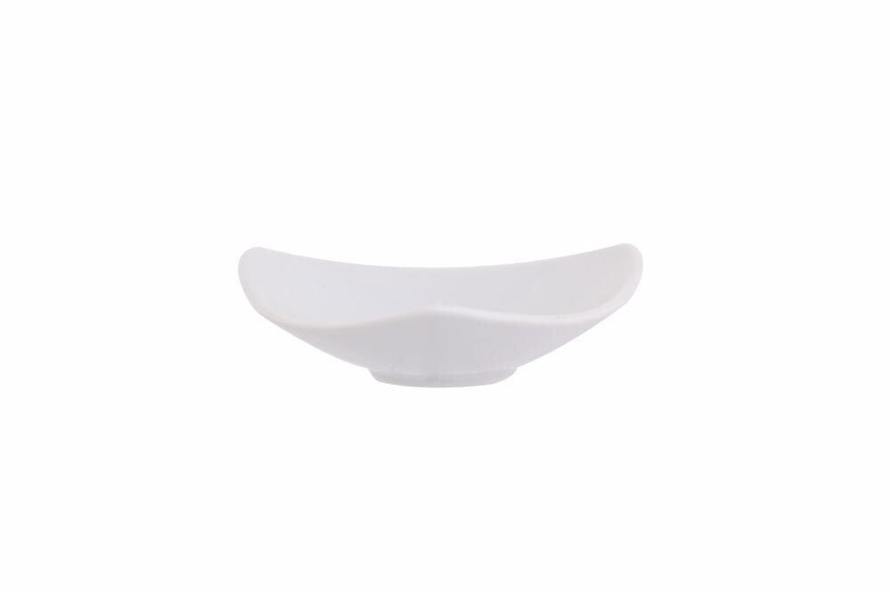 Porland Lotus Beyaz Mini Tabak 9 cm 6'lı