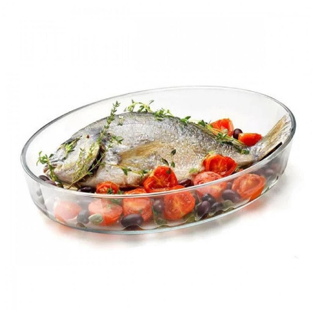 Paşabahçe 59074 Borcam Oval Tepsi 35x24,5 cm