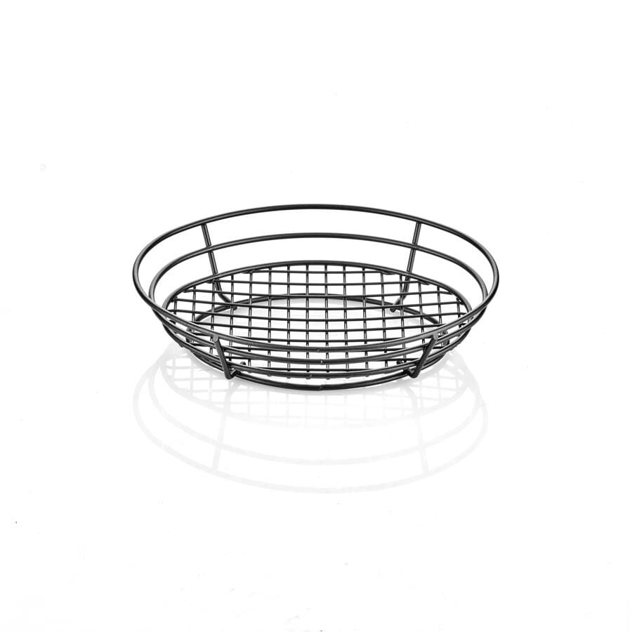 Altınbaşak Oval Metal Ekmek Sepeti, Ekmeklik 25x18 cm