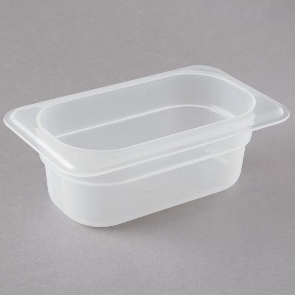 Cambro Yarı Saydam Polipropilen Gastronom Küvet GN 1/9 65,17.6x10.8x6.5 cm