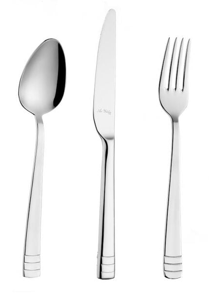 Aryıldız Riva Monoblok Yemek Bıçak 12'li
