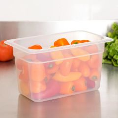 Cambro Yarı Saydam Polipropilen Gastronom Küvet GN 1/4 150,26.5x16.2x15 cm
